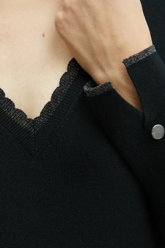 Liu Jo pulover WF4007.MS49I negru