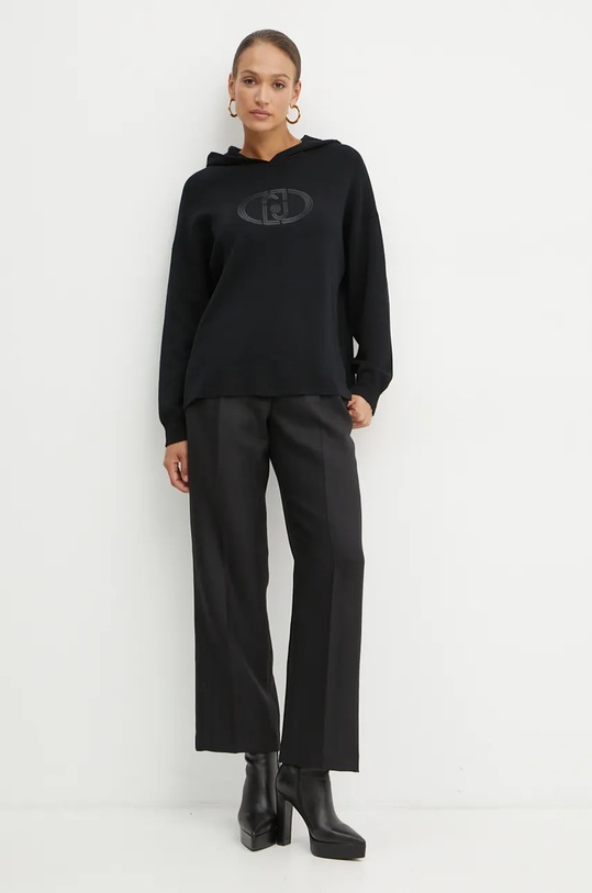 Liu Jo bluza WF4175.MS49I negru NC24