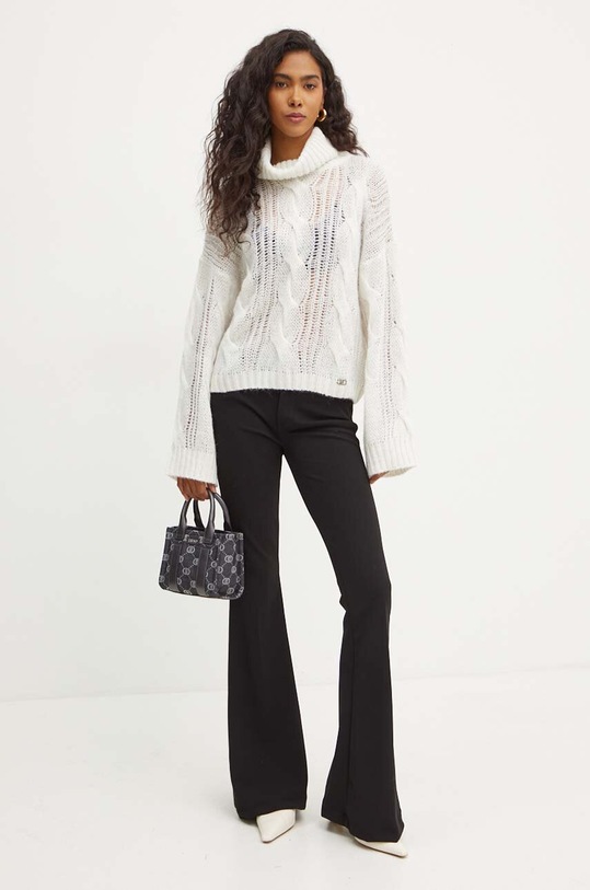 Liu Jo pulover din amestec de lana WF4329.MA58P bej AW24