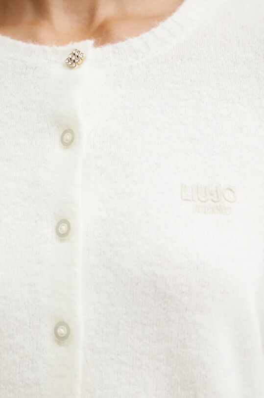 Liu Jo cardigan din lana bej WF4364.MA49P