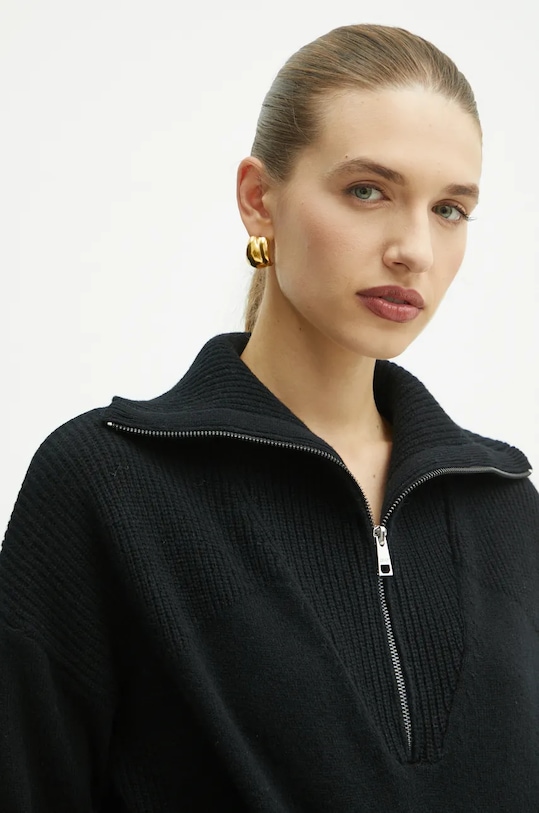 Vuneni pulover Liu Jo crna WF4435.MS009