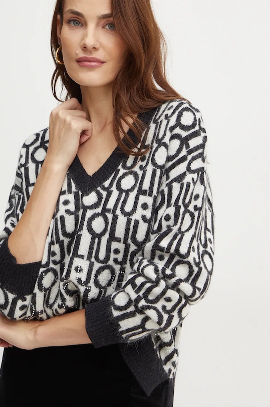 Svetr Liu Jo šedá WF4436.MA30P