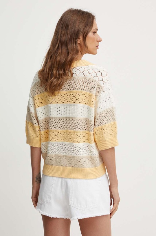 Odzież Pepe Jeans sweter bawełniany INGRID PL702168 beżowy