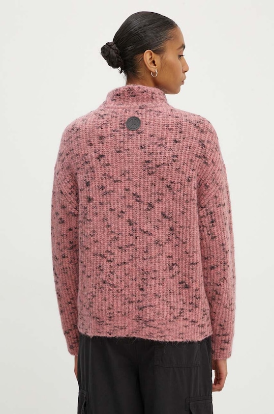 Одежда Свитер с примесью шерсти Moschino Jeans 0905.8202 розовый