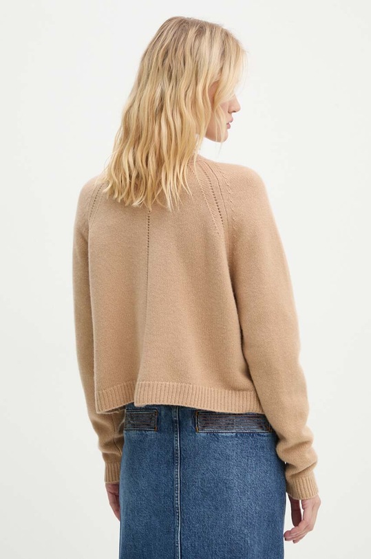 Îmbrăcăminte BA&SH cardigan din casmir 1H24CARI bej