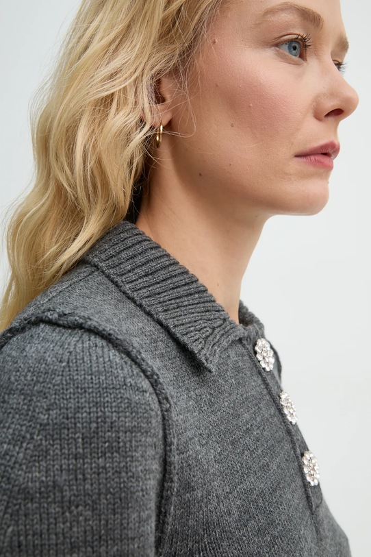 BA&SH pulover de lana 1H24TYLA gri