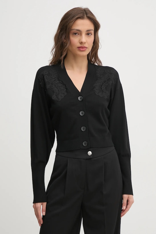 Jopica United Colors of Benetton Tanka črna 17Q3D604K