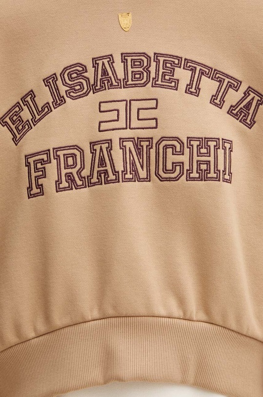 Elisabetta Franchi felpa MD00346E2 beige