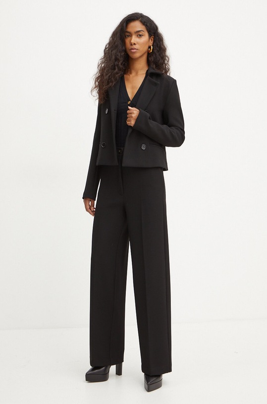 Elisabetta Franchi pulover MK62S46E2 negru AW24