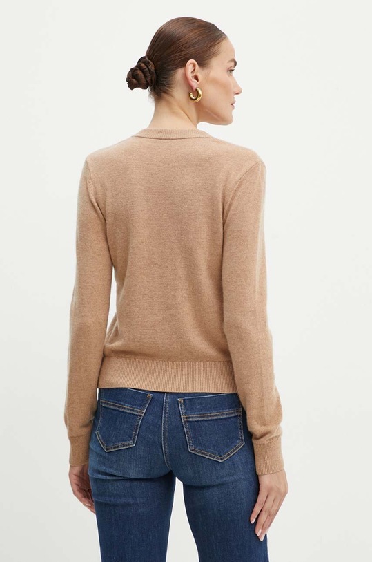 Îmbrăcăminte Elisabetta Franchi cardigan din lana MK66S46E2 bej