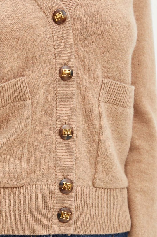 Elisabetta Franchi cardigan din lana MK66S46E2 bej