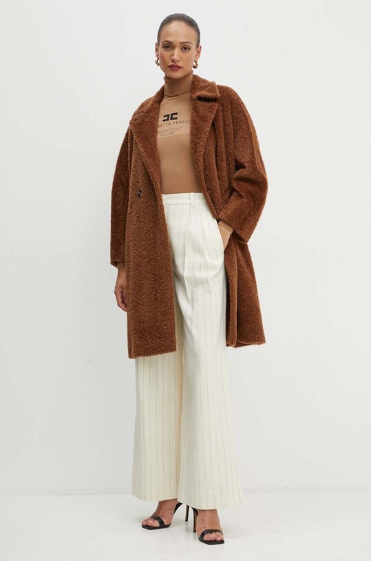 Elisabetta Franchi maglione MK82Q46E2 beige AW24