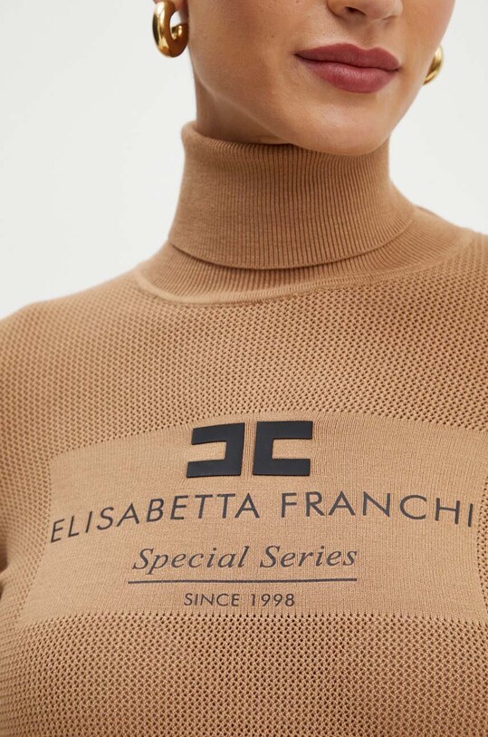 Elisabetta Franchi maglione MK82Q46E2 beige