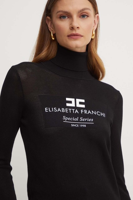 Elisabetta Franchi maglione nero MK82Q46E2