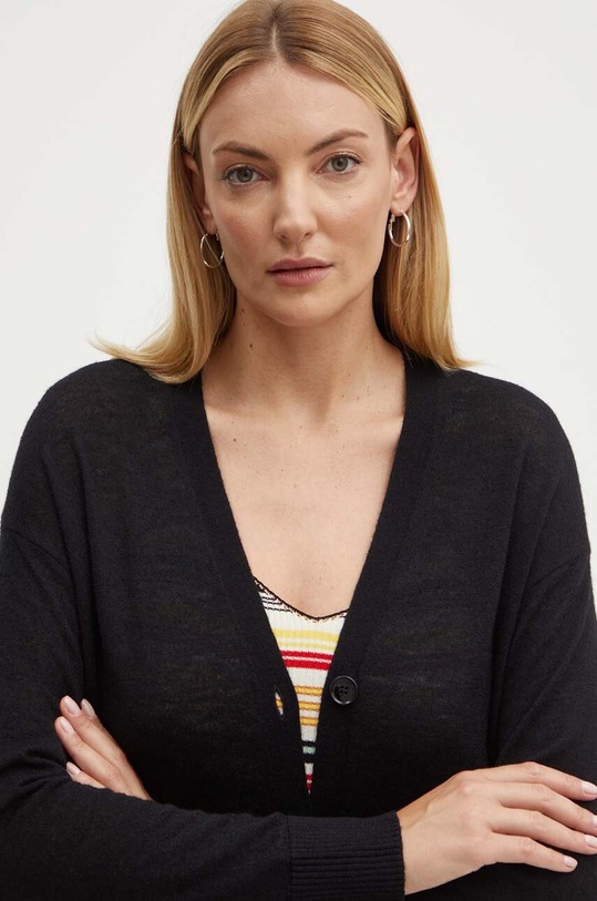 MAX&Co. cardigan din lână negru 2426346051200