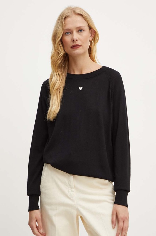 MAX&Co. maglione in lana lana nero 2428369954200