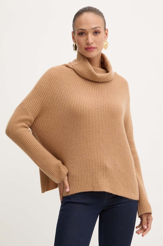 MAX&Co. sweter kaszmirowy beżowy 2428369984200