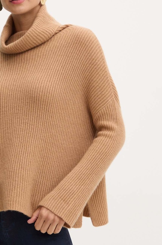 MAX&Co. sweter kaszmirowy 2428369984200 beżowy