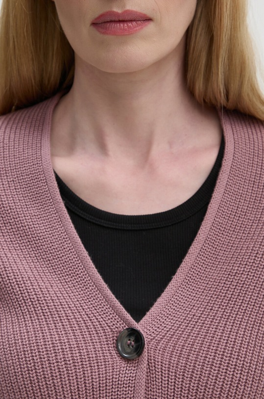 Marc O'Polo cardigan din bumbac 408605961069 violet