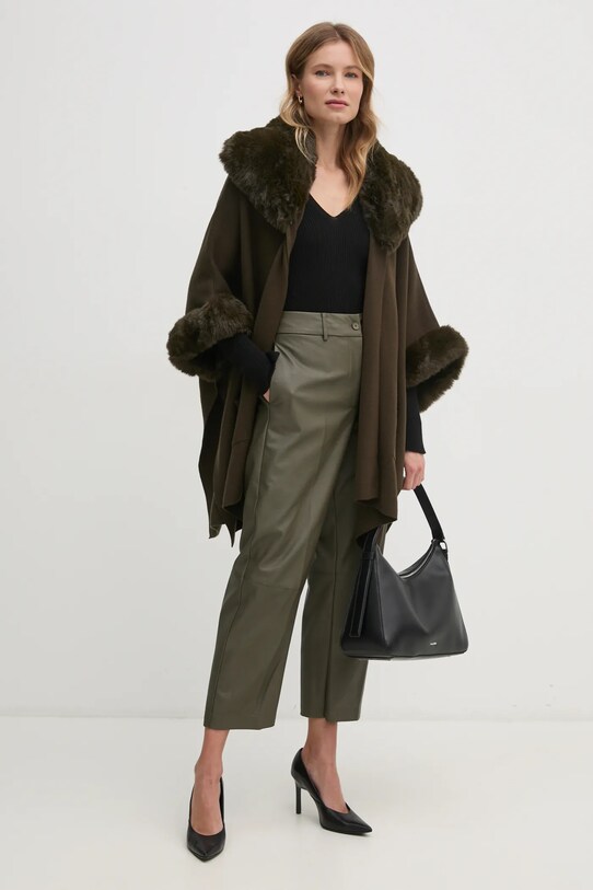 Joseph Ribkoff poncho 243930 zielony AW24