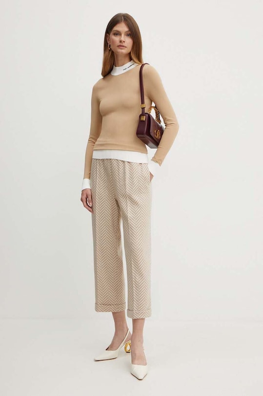 Karl Lagerfeld pulover 245W2000 maro AW24