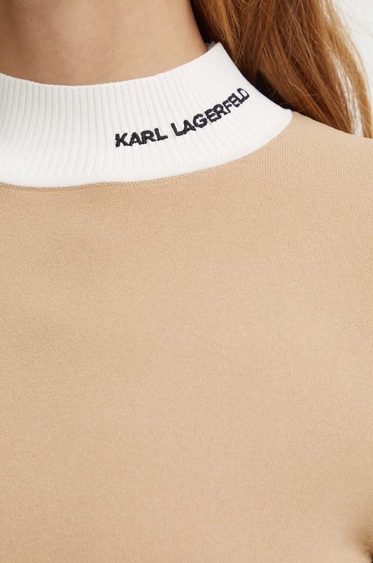 Karl Lagerfeld pulover 245W2000 maro