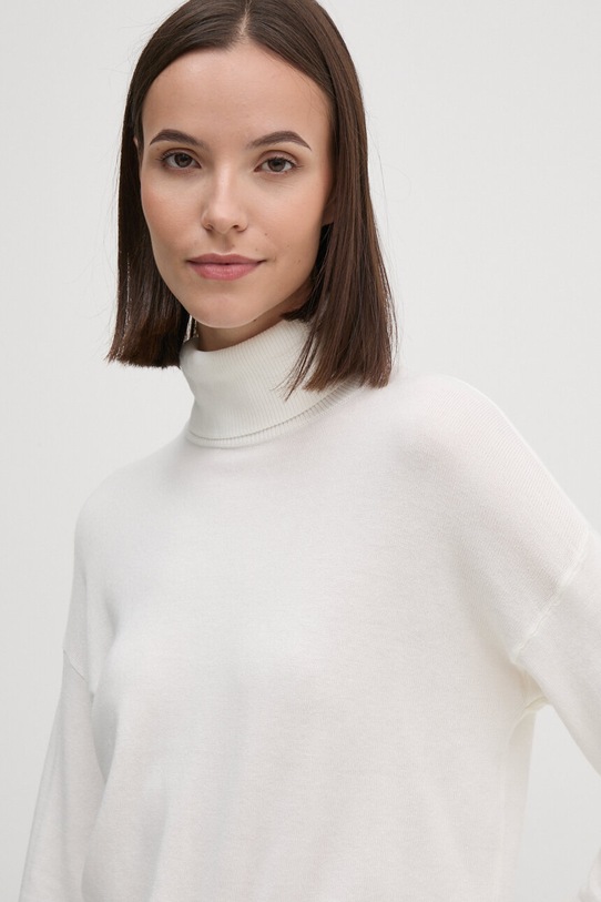 Odzież United Colors of Benetton sweter 103CD202Z beżowy