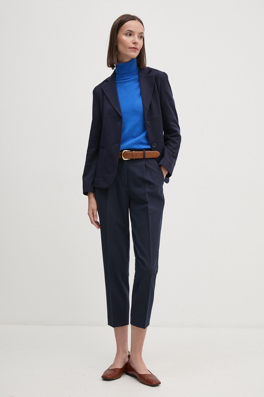 Светр з домішкою вовни United Colors of Benetton 1035D2036 блакитний AW24