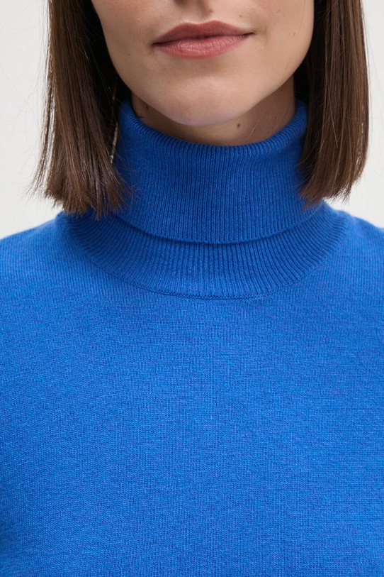 Светр з домішкою вовни United Colors of Benetton 1035D2036 блакитний
