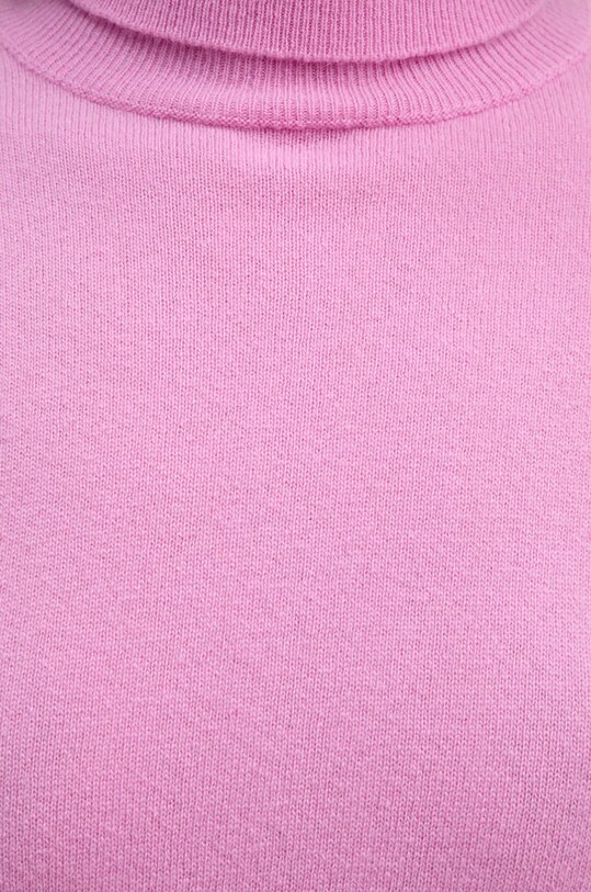 United Colors of Benetton sweter wełniany fioletowy 1002D2348