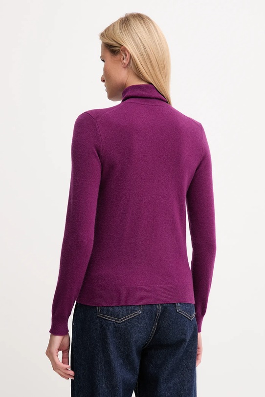 Odzież United Colors of Benetton sweter wełniany 1002D2348 fioletowy