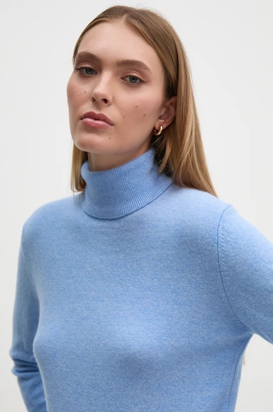 United Colors of Benetton maglione in lana blu 1002D2348