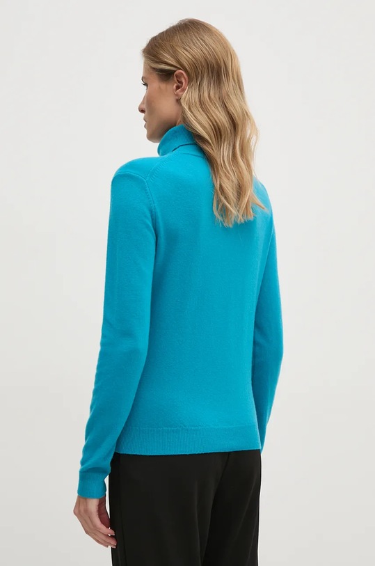 Îmbrăcăminte United Colors of Benetton pulover de lana 1002D2348 turcoaz