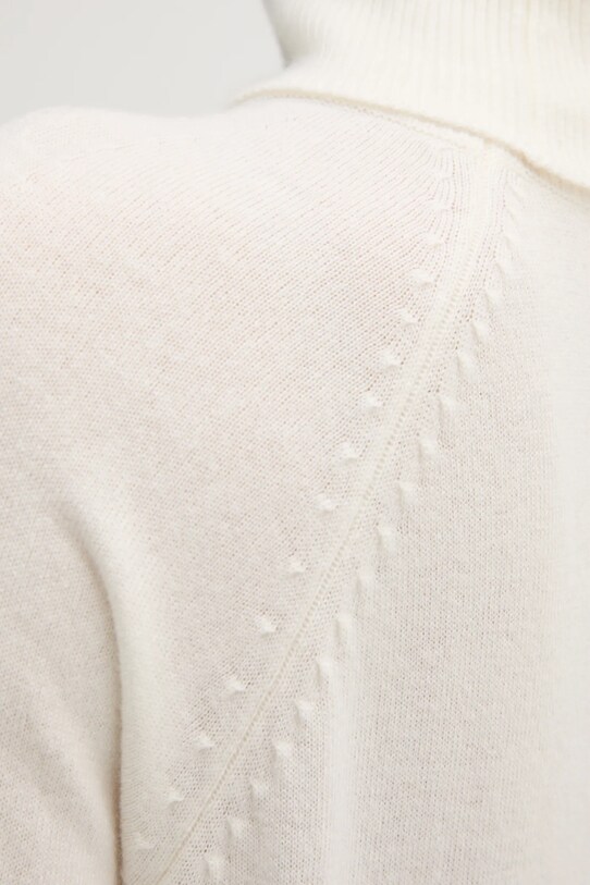 Svetr s příměsí vlny United Colors of Benetton 1035D2551 béžová