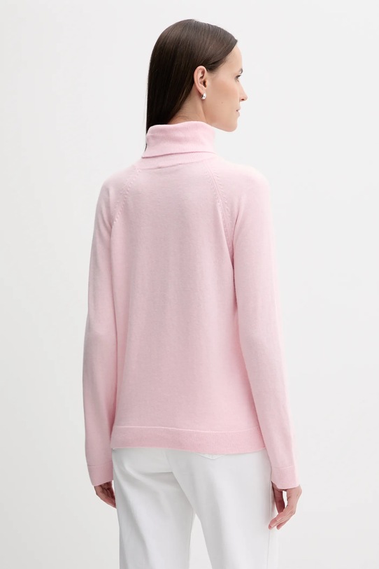 Odzież United Colors of Benetton sweter z dodatkiem wełny 1035D2551 różowy
