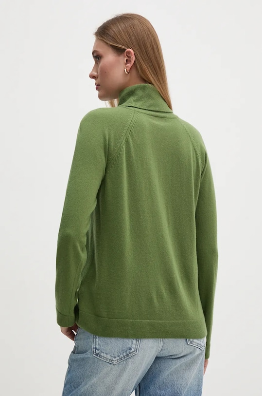 Ρούχα Πουλόβερ με προσθήκη μαλλιού United Colors of Benetton 1035D2551 πράσινο