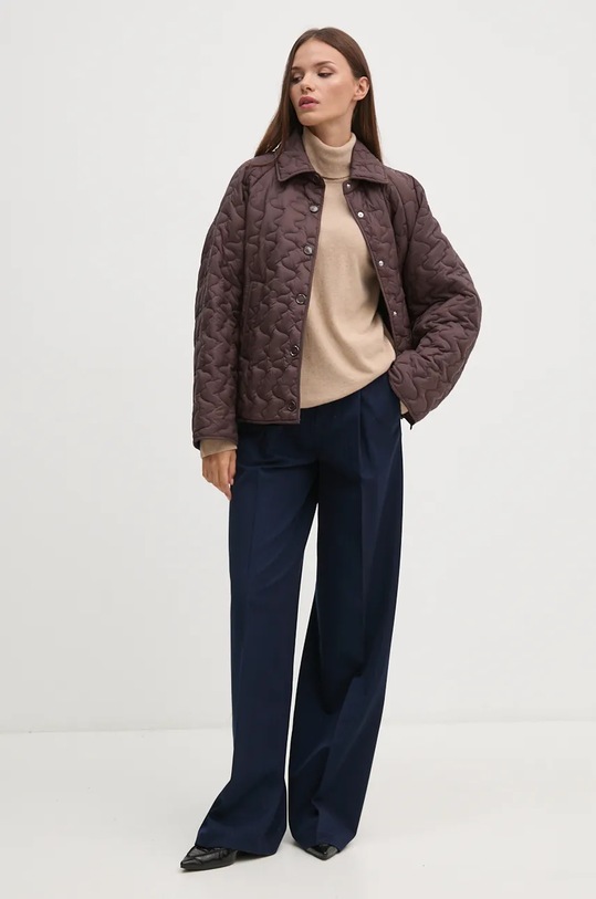 United Colors of Benetton sweter z domieszką wełny 1035D2551 beżowy SS25