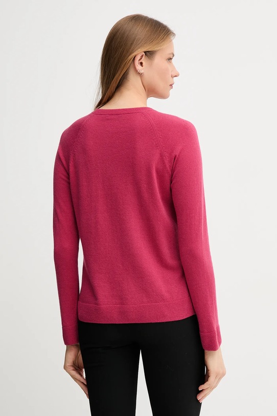 Pulover s primesjo volne United Colors of Benetton 1035D1P17 roza AW25
