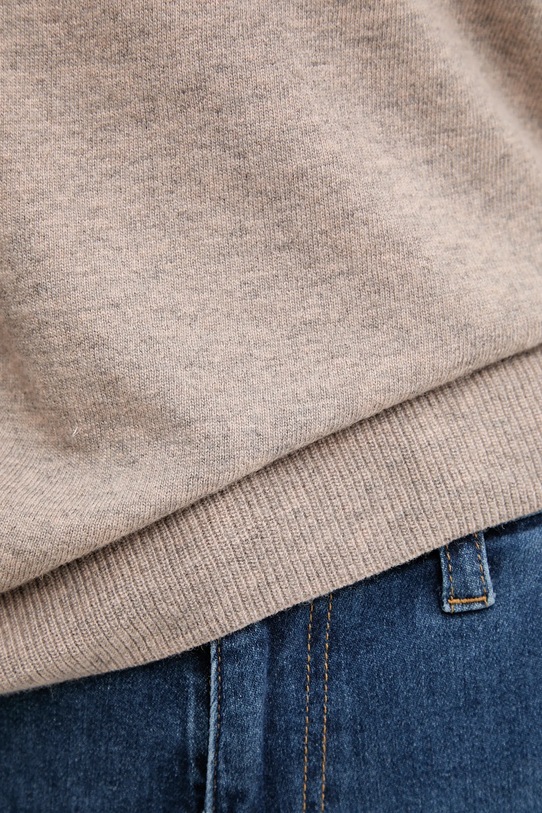 Свитер с примесью шерсти United Colors of Benetton 1035D1P17 бежевый