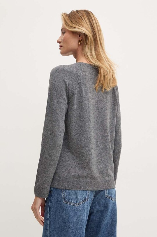 Odzież United Colors of Benetton sweter z domieszką wełny 1035D1P17 szary