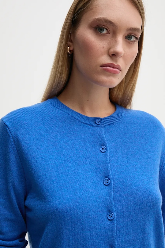 Svetr s příměsí vlny United Colors of Benetton modrá 1035D5012