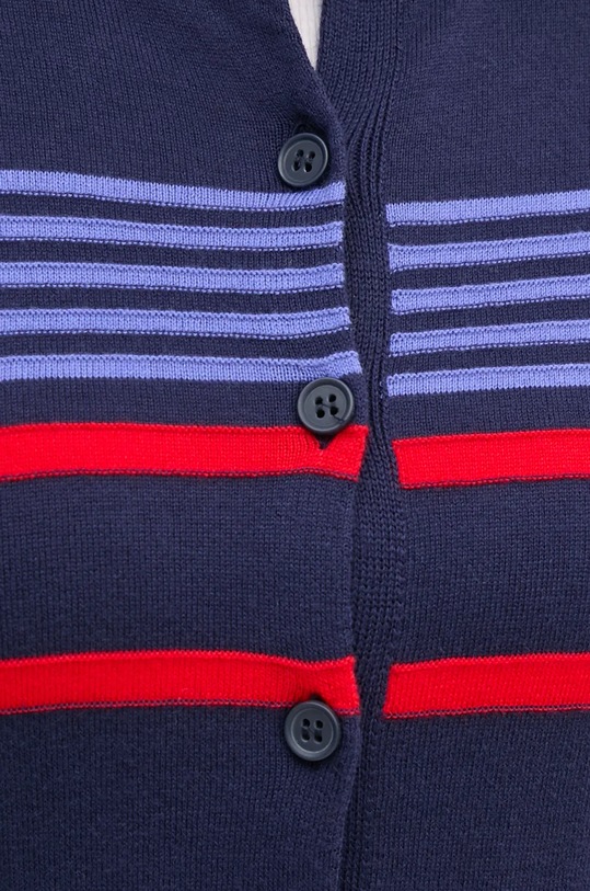 Bavlněný kardigan United Colors of Benetton 1094E501P zelená