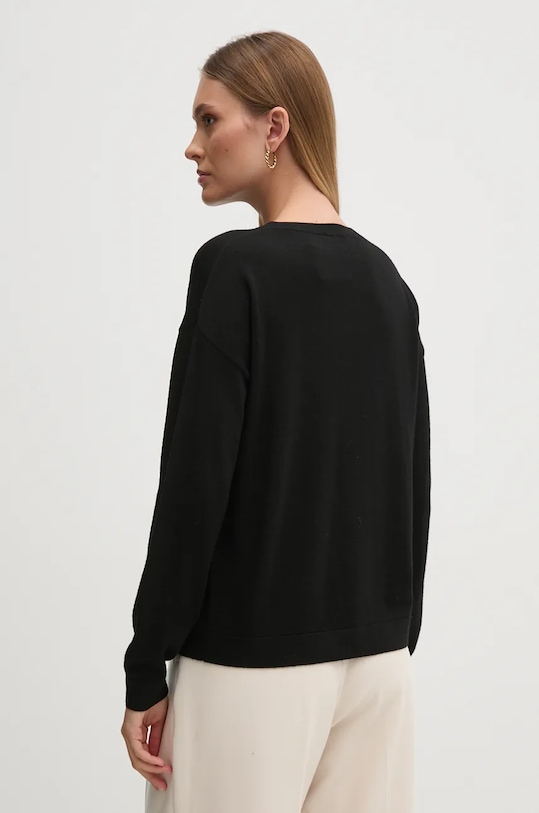 Odjeća Vuneni pulover United Colors of Benetton 11AHD10A4 crna