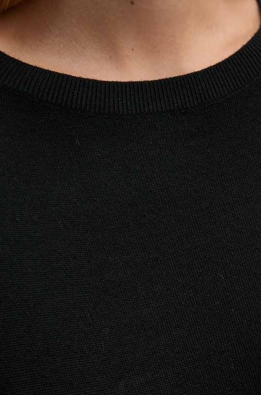 Vuneni pulover United Colors of Benetton 11AHD10A4 crna