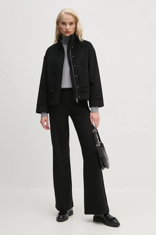 Светр United Colors of Benetton 11AHD203A сірий AW24