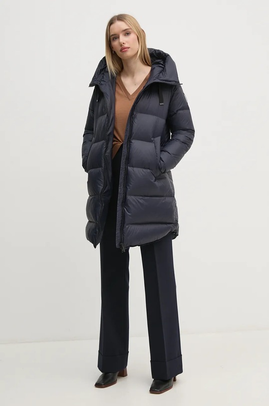 Vlněný svetr United Colors of Benetton 11AHD401L hnědá AW24