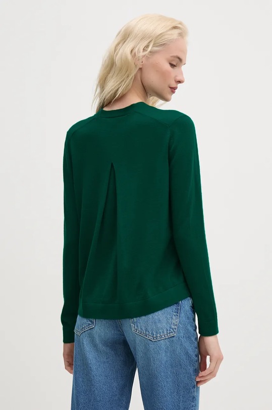 Oblečení Vlněný svetr United Colors of Benetton 11AHD603P zelená