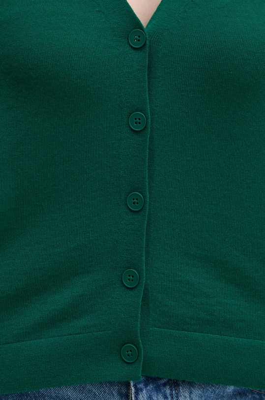 Vlněný svetr United Colors of Benetton 11AHD603P zelená