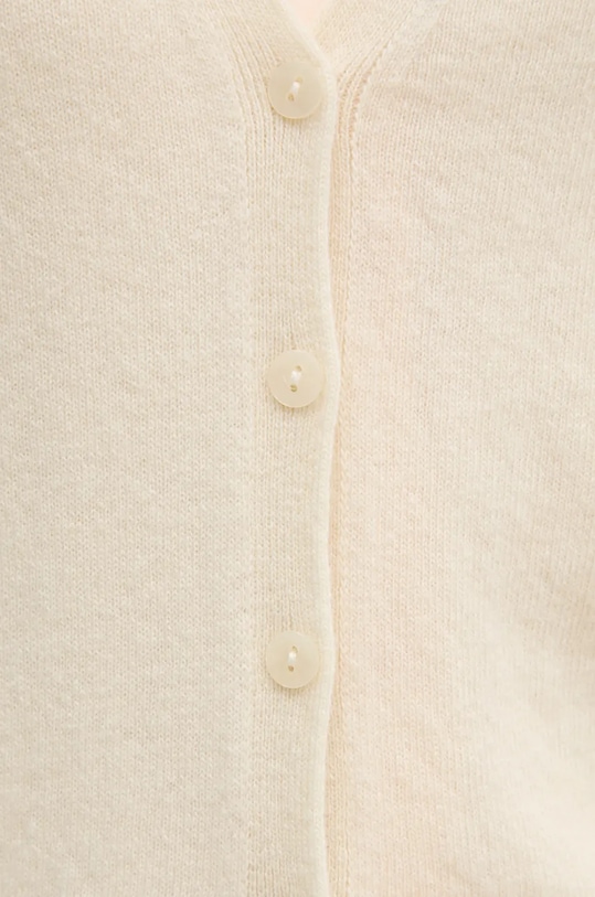 Вовняний кардиган United Colors of Benetton 1002D6879 бежевий