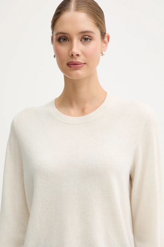 Vlnený sveter United Colors of Benetton béžová 1002D10BG